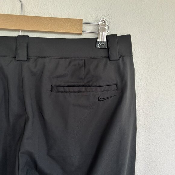 NWT Nike Golf Pants 10 Black Crop Tour Performance UV Dri Fit Active - Picture 5 of 9